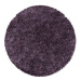 Kusový koberec Sydney Shaggy 3000 violett kruh Rozmery koberca: 160x160 kruh