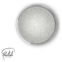 Dekoračná prášková perleťová farba Fractal - Sparkling White (3,5 g) - dortis - dortis
