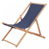 Skladacia plážová stolička látková Modrá,Skladacia plážová stolička látková Modrá