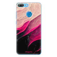Odolné silikónové puzdro iSaprio - Black and Pink - Huawei Honor 9 Lite