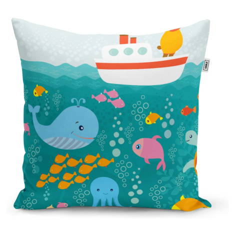 Vankúš Morský svet - 60x60 cm