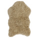 Vlněný koberec Woolly - Sheep Beige - 75x110 tvar kožešiny cm Lorena Canals koberce