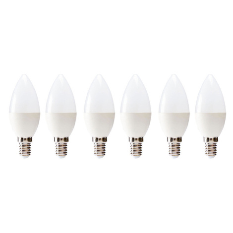 LIVARNO home LED žiarovka GU10/E27/E14, 6 kusov (sviečka E14)