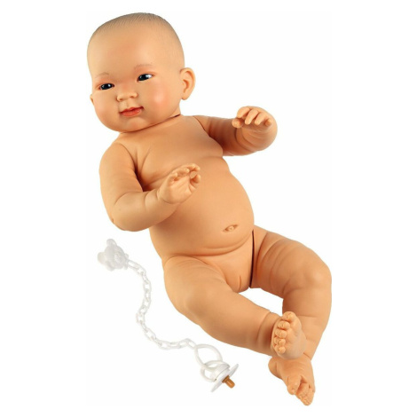 Llorens 45006 NEW BORN DIEVČATKO-  realistické bábätko s celovinylovým telom