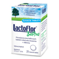 LACTOFLOR BioPlus 25 žuvacích tabliet