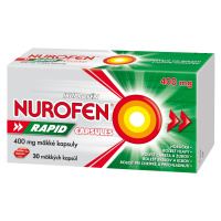 NUROFEN Rapid 400 mg 30 kapsúl