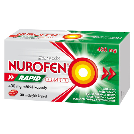 NUROFEN Rapid 400 mg 30 kapsúl