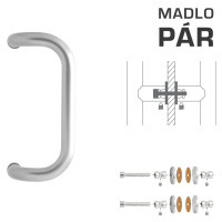 WA - MADLO M2 WA/A-S-SKLO pár 300 mm, Ø 30 mm