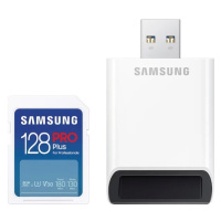 Pamäťová karta Samsung SDXC 128GB PRO PLUS + USB adapter (MB-SD128SB/WW)