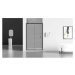Sprchové dvere MEXEN Apia 140 cm čierne