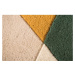 Ručne všívaný kusový koberec Illusion Prism Green/Multi kruh Rozmery kobercov: 160x160 (priemer)