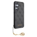 Guess 4G Charms Zadný Kryt pre Samsung Galaxy S24 Grey