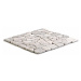 Divero Garth 1657 mramorová mozaika - krémová 1 m2 - 30x30x1 cm