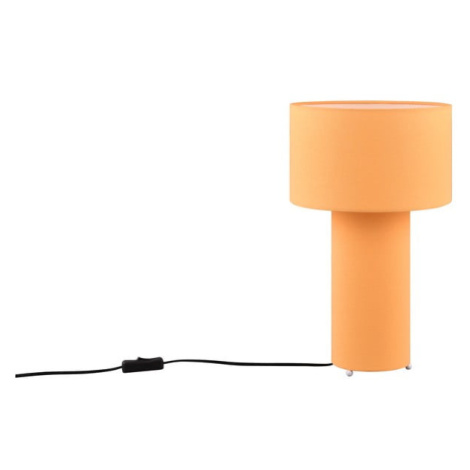 Oranžová stolová lampa (výška 40 cm) Bale – Trio