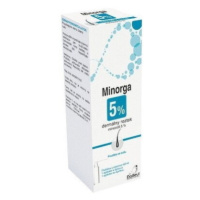 MINORGA 5 % dermálny roztok 3 x 60 ml