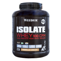 WEIDER Isolate whey 100 CFM srvátkový izolát príchuť vanilla cream 2 kg