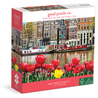 Puzzle Květiny v Amsterdamu (1000 dílků)