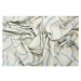 Žlto-modrý záves 140x245 cm Arcade - Mendola Fabrics