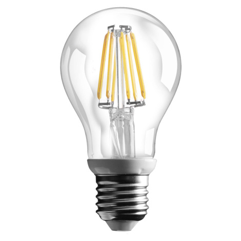 E27 6W LED filament žiarovka s 800lm – teplá biela Fumagalli