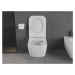 MEXEN/S - Stella Závesná WC misa vrátane sedátka s slow-slim, duroplast, biela 30680900