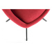Designová stolička Leny červená