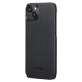 Kryt Pitaka MagEZ 4 1500D case, black/grey twill - iPhone 15 (KI1501)