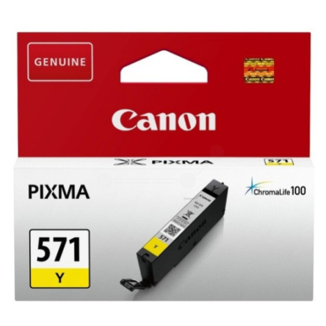 Canon CLI-571Y 0388C001 žltá (yellow) originálna cartridge