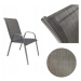 Záhradná stolička MAJORKA 55 x 65 x 90 cm šedá