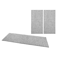 Ložnicová sada Wolly 102840 Grey - 3 díly: 67x140 (2x), 67x250 (1x) cm BT Carpet - Hanse Home ko