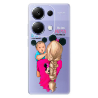 Odolné silikónové puzdro iSaprio - Mama Mouse Blonde and Boy - Xiaomi Redmi Note 13 Pro