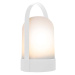 Biela LED stmievateľná stolová lampa (výška 25 cm) Uri – Remember