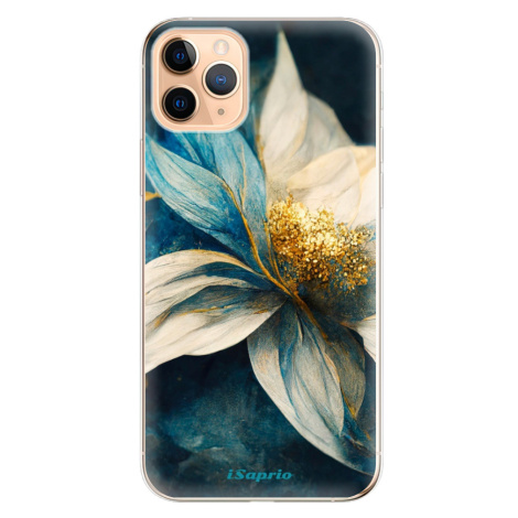 Odolné silikónové puzdro iSaprio - Blue Petals - iPhone 11 Pro Max