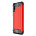 Xiaomi Mi A3 Lite, plastový zadný kryt, Defender, metalický efekt, červená