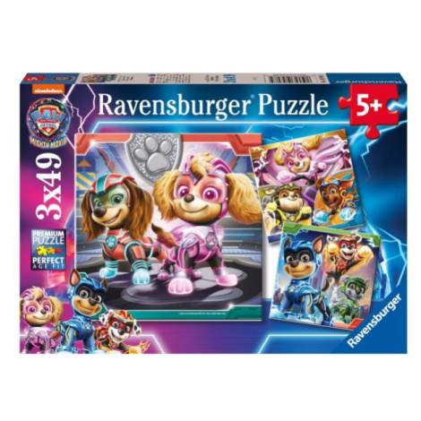 Ravensburger Labková patrola vo veľkofilme 3x49 dielikov