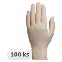Jednorazové latexové rukavice Veniclean V1340 nepudrované 100 ks