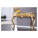 LuxD Luxusný toaletný stolík Veneto zlatý
