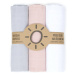 Mamo-Tato Mušelínové plienky 3ks 80x80cm + žinka zadarmo - Grey/Pink/White 13