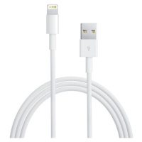 Apple Kábel MD819 iPhone 5 USB/Lightning 2m, Biely
