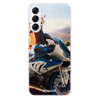 Odolné silikónové puzdro iSaprio - Motorcycle 10 - Samsung Galaxy A14 / A14 5G