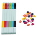 LEGO® DOTS Gélové perá, mix farieb - 6 ks