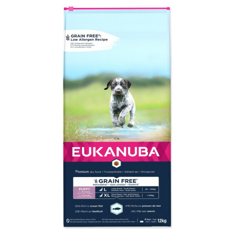 EUK Puppy & Junior Large & Giant Grain Free OF 12kg Eukanuba