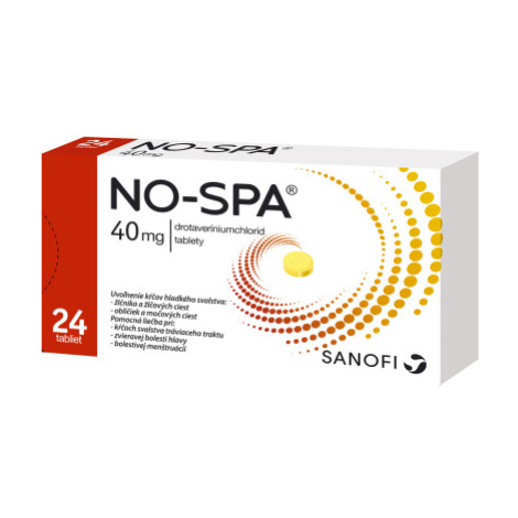 No-spa 40 mg 24 tabliet