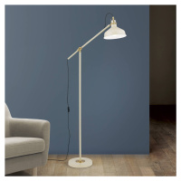 Stojacia lampa Schiller, khaki, kov, výška 153 cm, nastaviteľná