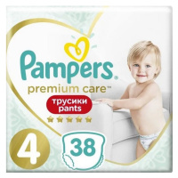 PAMPERS PREMIUM PANTS VP 38 MAXI S4