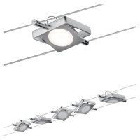 Paulmann súprava LED laniek 5-pl chróm 230V/12V DC