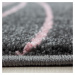 Kusový koberec Kids 610 pink kruh Rozmery koberca: 120x120 kruh