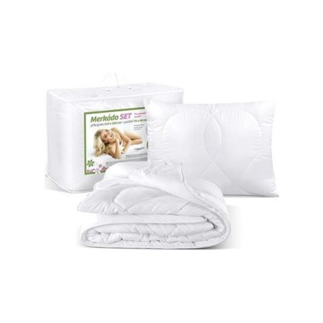 BELLATEX MERKADO SET paplón 140 × 200, 850 g + vankúš 70 × 90, 700 g so zipsom