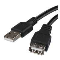 USB kábel 2.0 A vidlica – A zásuvka 2m