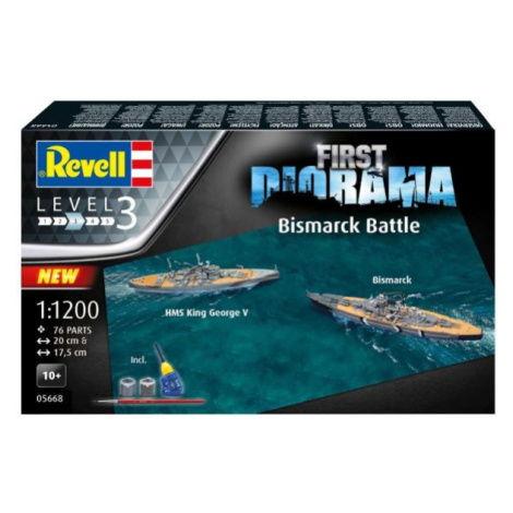 Gift-Set lodě 05668 - Bismarck Battle (1:1200)