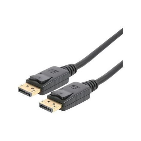 PremiumCord DisplayPort 2.0 prípojný kábel M/M, pozlátené konektory, 1m